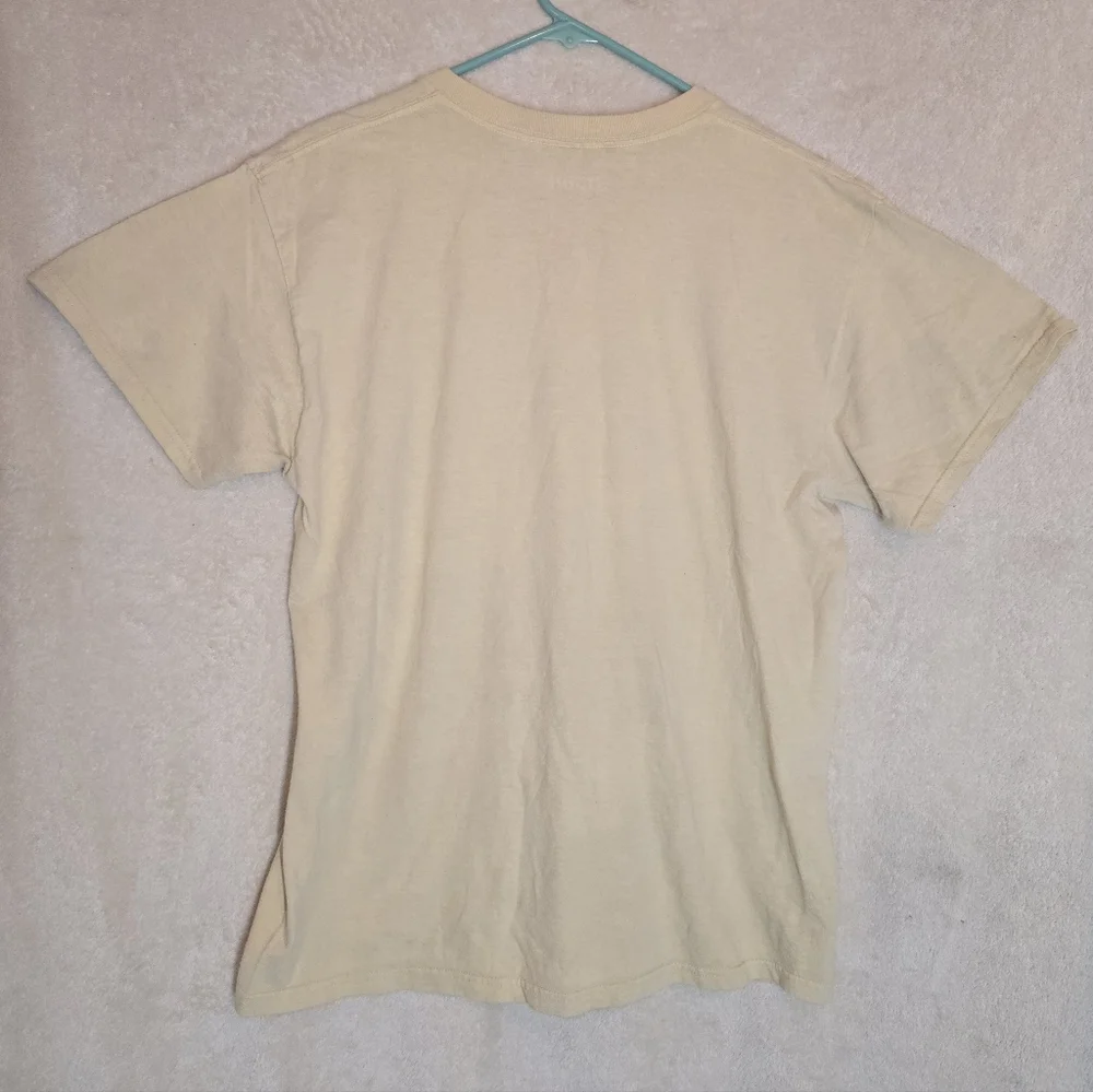 Girl's Disney Lilo & Stitch Graphic Print Yellow Short Sleeve T-Shirt Size L 100 - Picture 2 of 5